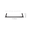 LED Profil ALU Surface_5 2000mm inkl. Abdeckung opal
